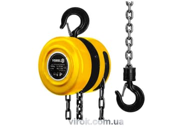 Лебідка ланцюгова VOREL : 1 т, L= 3 м [1/80]