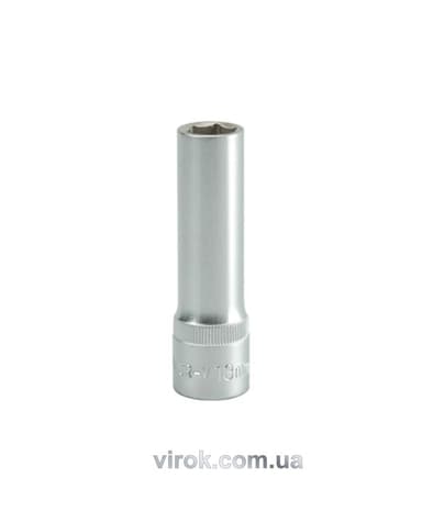 Головка торцева 6-гранна YATO : подовжена, квадрат 1/2", М= 13 мм, L= 76 мм [12/60/120]