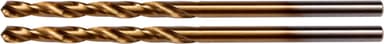 Свердла по металу титанові YATO : HSS-TIN, Ø= 3.0 мм, l= 61/33 мм, 2 шт [50/500]