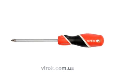 Викрутка хрестова YATO : "Pozidriv" PZ1 х 100 мм [12/60/240]