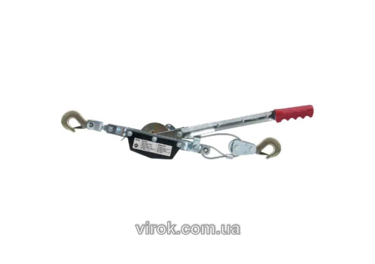 Лебідка механічна канатна YATO : F= 1 kN, H= 3 м, Ø=5мм [6]