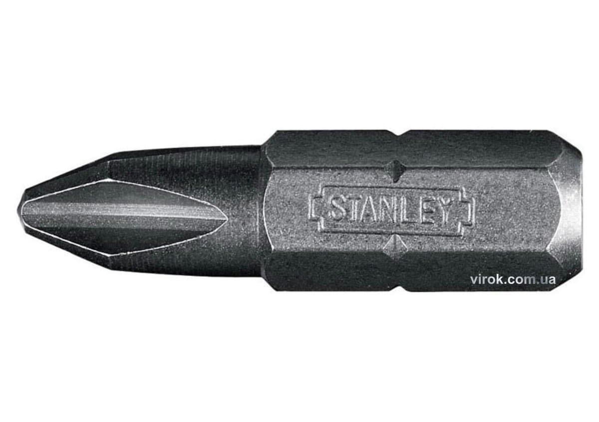 Насадка викруткова STANLEY : "Philips" PH2 х 25 мм. 25 (Шт/Уп.)