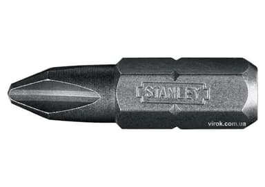 Насадка викруткова STANLEY : "Philips" PH2 х 25 мм. 25 (Шт/Уп.)