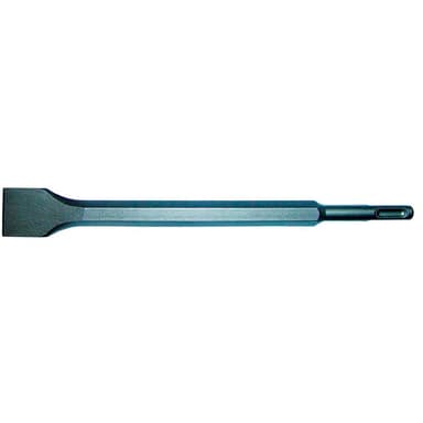 Зубило плоске з напайкою з SDS-plus хвостовиком 19×600×20мм (тубус) SIGMA (1800331)