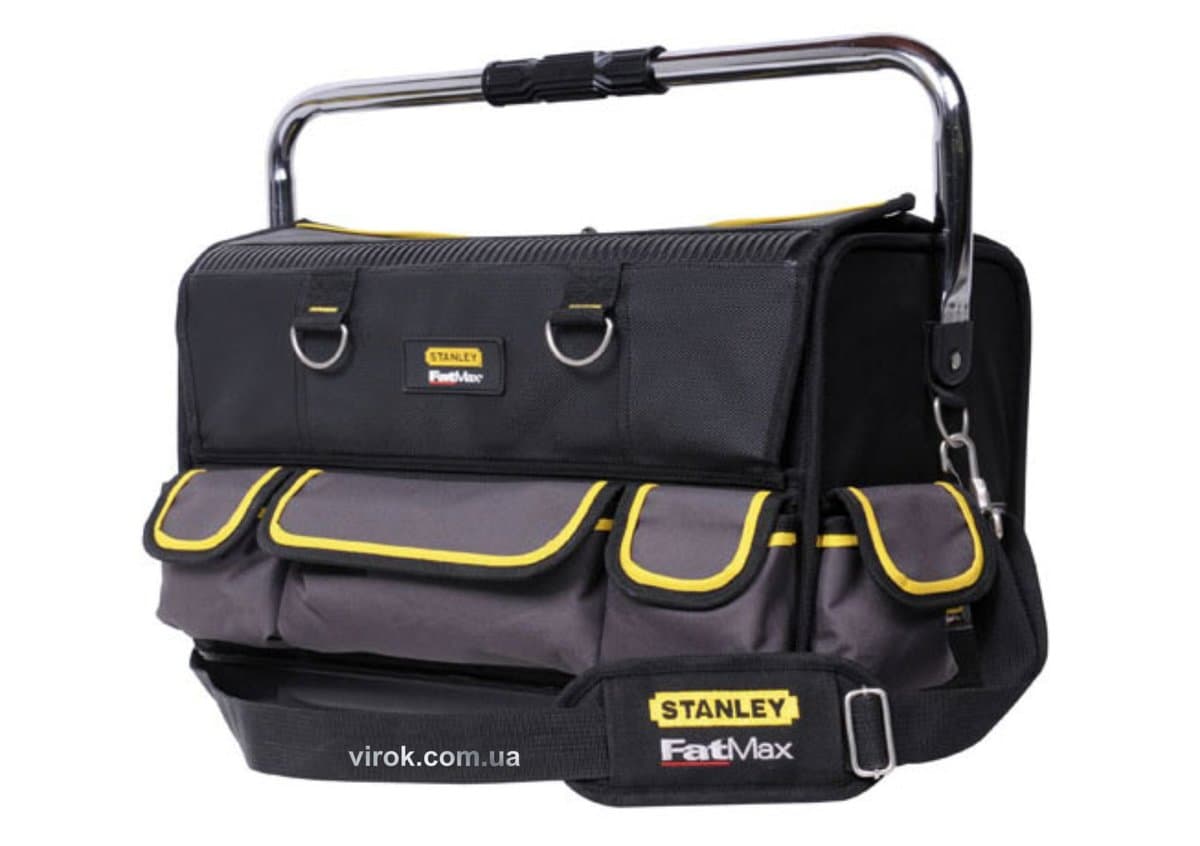 Сумка сантехніка 2-стороння STANLEY "FatMax Plumber Bag" 52 x 28 x 31 см