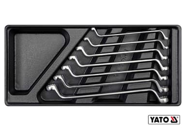 Вклад до інструментальної шафи YATO: ключі накидні 7шт, 6х7, 8х9, 10х11, 12х13, 14х15, 16х17,18х19мм