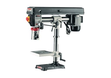 Свердлильно-радіальний верстат JET JDR-34 настільний: 230В, 0,6 кВт. МК2/В16 св. Ø≤ 16мм. 0-90°/0-45