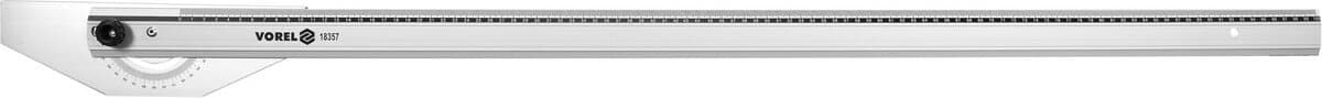Кутник установний алюмінієвий VOREL: l= 1000 мм, 2 сторони 0-90° з метричною шкалою(DW)