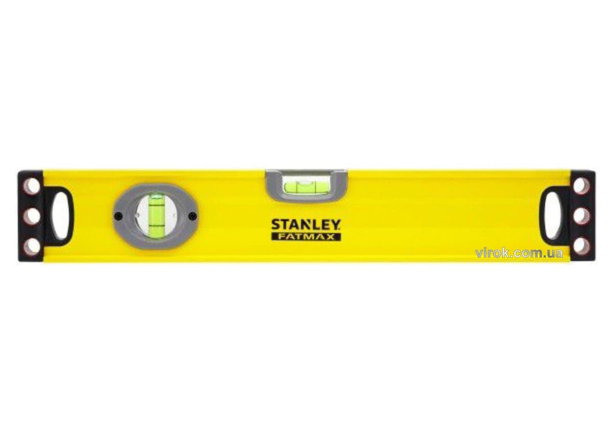 Рівень STANLEY "FatMax" : L= 40 см, 2 капсули, алюмінієвий корпус