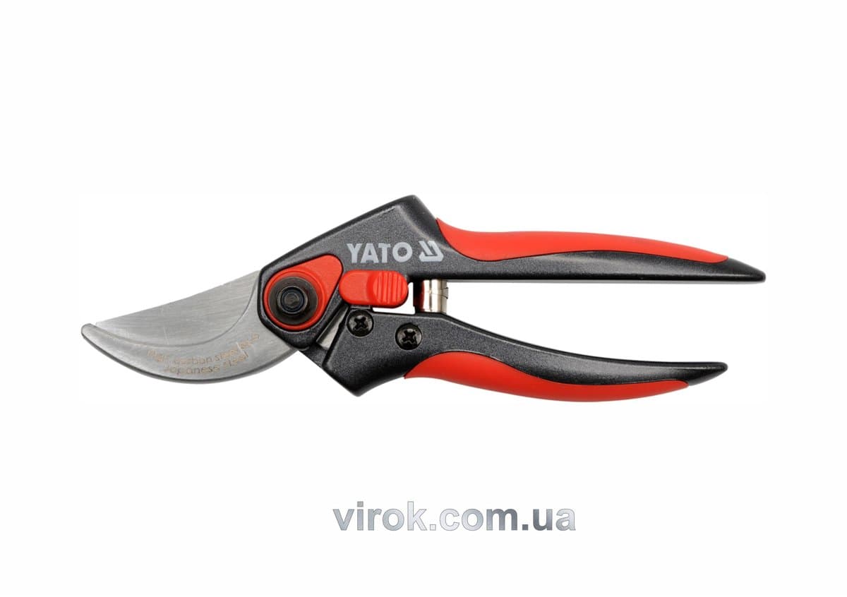 Сікатор YATO : Заокруглені леза, Ø= 15 мм, L= 200 мм [12/72]