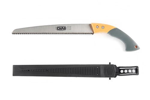 Ножівка садова рівна з пластиковими ножнами 300мм СИЛА