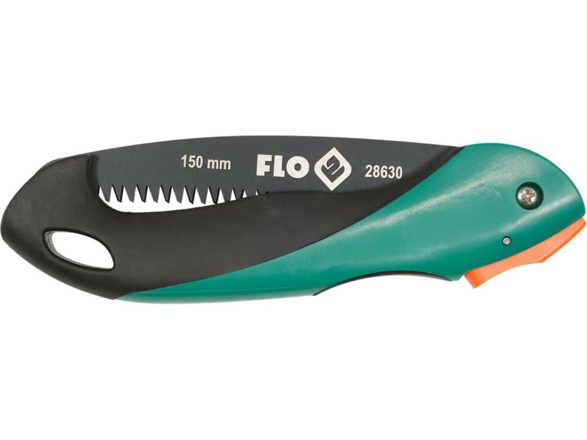 Ножівка садова складана FLO, L= 150 мм, 6 зубів/1", t= 1 мм [10/40]