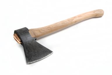 Сокира 1100гр з дерев'яною рукояткою (Традиційна) СИЛА