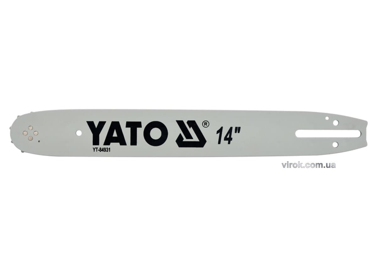 Шина для пили YATO l= 14"/ 36 см (52 ланки)3/8" (9,52 мм).Т-0,05" (1,3 мм)---YT-84951, YT-84960 [20]