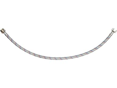 Шланг водопровідний з опліткою з нерж сталі FALA l= 600 мм, Ø= 8/12, з'єднання М-1/2" х F-1/2" 1 МПа