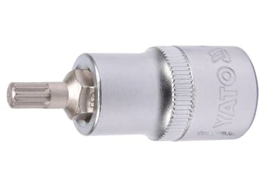 Головка торцева YATO квадрат 1/2 "SPLINE" M6, L= 55 мм [40/240]