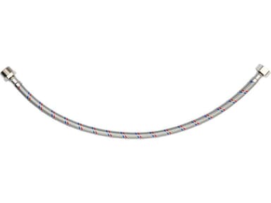 Шланг водопровідний з опліткою з нерж сталі FALA l= 500 мм, Ø= 8/12, з'єднання М-1/2" х F-1/2" 1 МПа