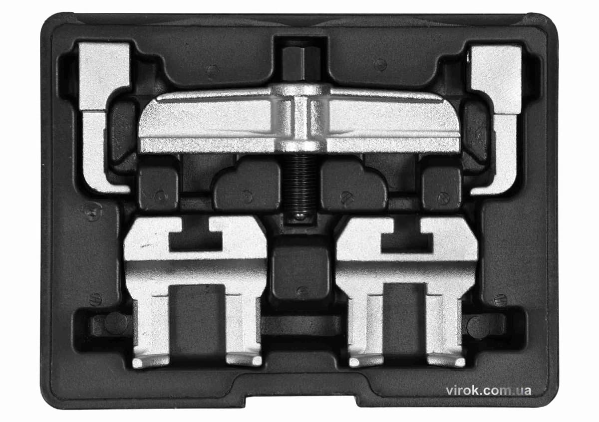 Засоби для знімання шківа в ГРМ двигуна VAG YATO з тримачем веретена- М17, межа дії- 45 мм, 5 елем.