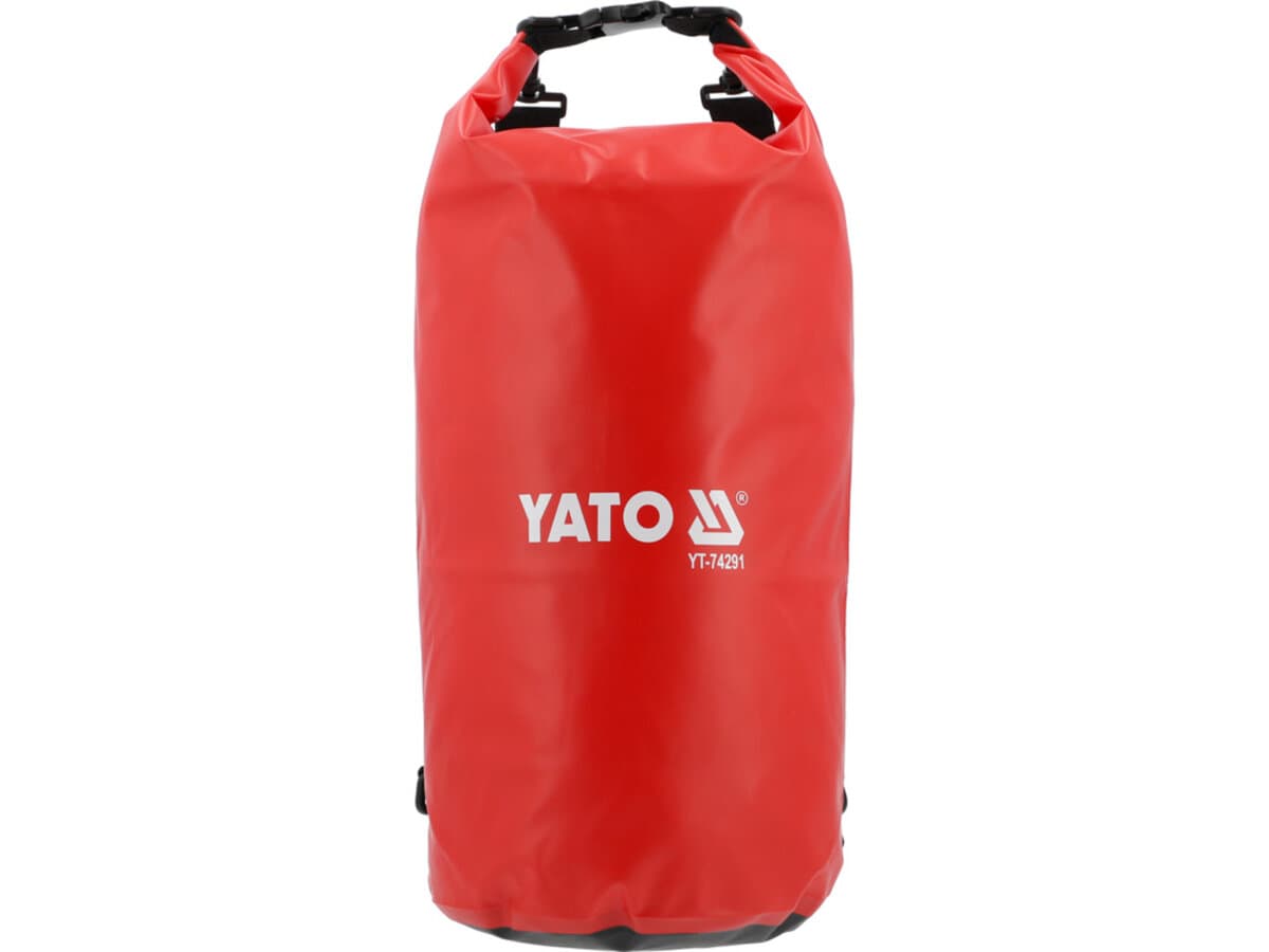 Сумка-рюкзак водонепроникна YATO з 2 плечовими пасами, 20 л, 24х 59 см, з ПВХ брезента [40]