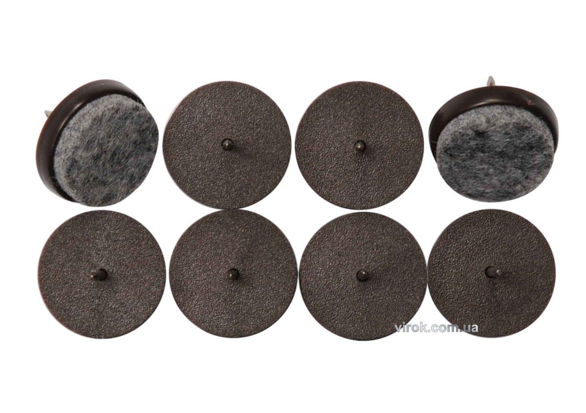 Прокладки пластикові фільцеві на цвях VOREL 28мм, набір 8шт [16/256]