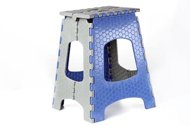 Стілець розкладний пластиковий 27*22*44см СИЛА