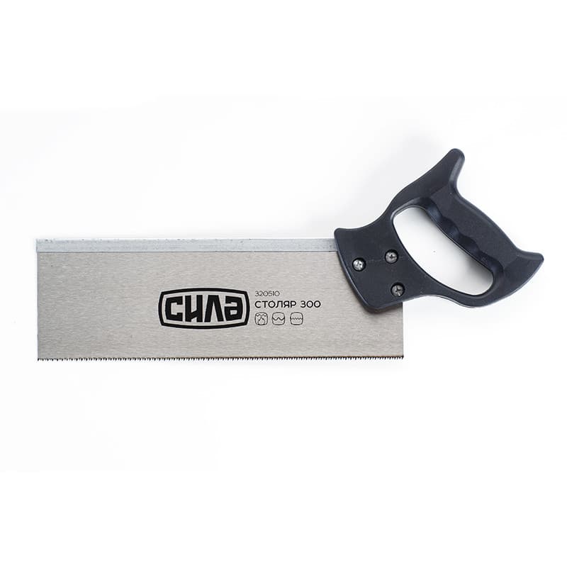 СИЛА Ножівка для дерева СТОЛЯР ремінь 300 мм із пластиковою ручкою