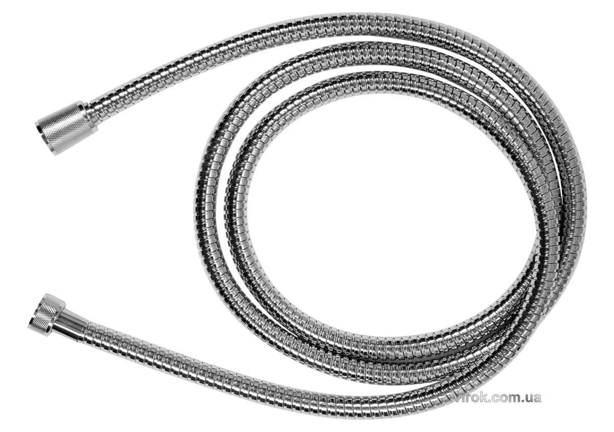 Шланг для душа FALA Ø= 14 мм, з нержав. сталевою хромованою гофрою, G 1/2, l= 2 м [50]