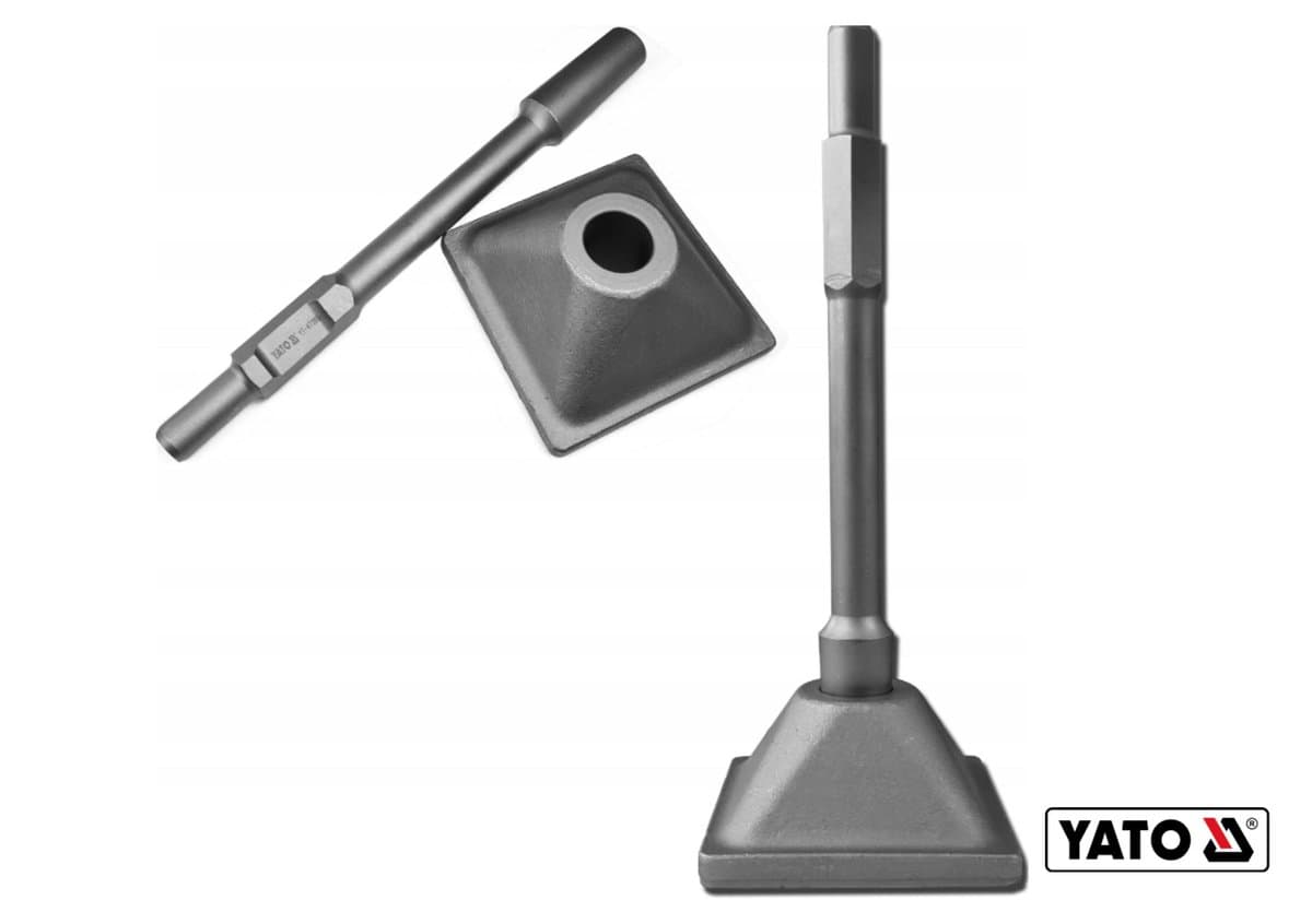 Трамбівка грунту YATO : HEX, 150 x 150 x 400 мм [2]