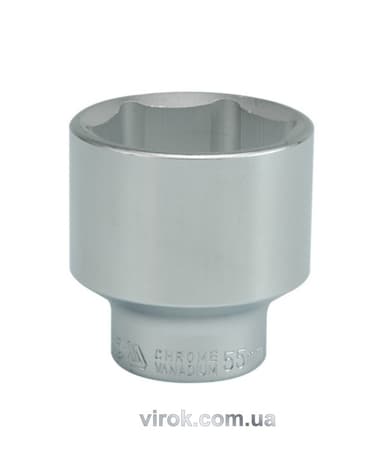 Головка торцева 6-гранна YATO : квадрат 3/4", М= 55 мм, L= 75 мм [4/20]