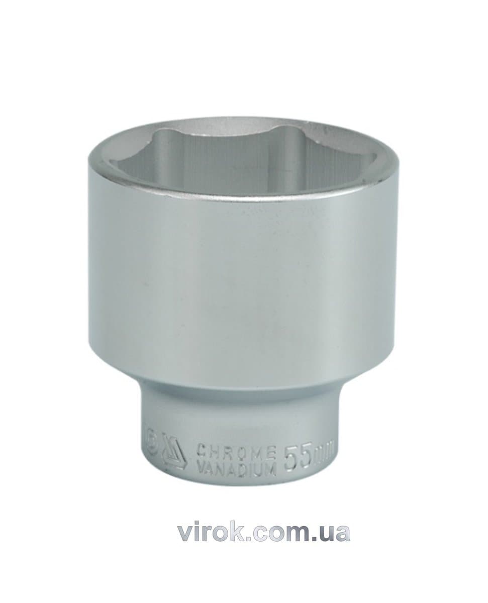 Головка торцева 6-гранна YATO : квадрат 3/4", М= 55 мм, L= 75 мм [4/20]