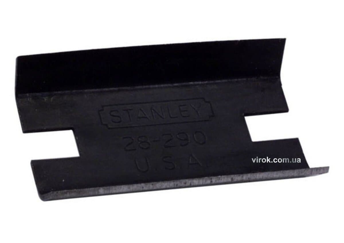 Лезо запасне високоміцне 2-сторон. STANLEY для скребка 0-28-619; l= 64 мм