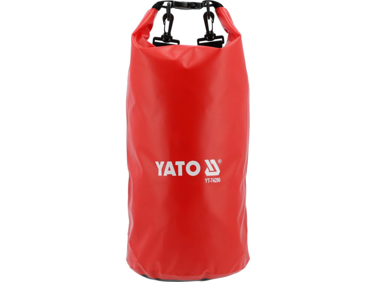 Сумка-рюкзак водонепроникна YATO з 2 плечовими пасами, 10 л, 20х 49 см, з ПВХ брезента [50]