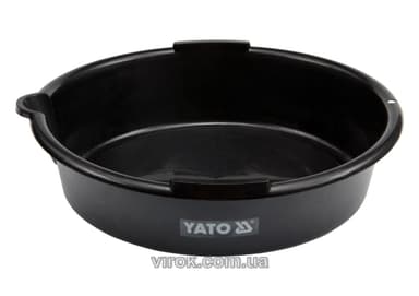 Посудина для зливу оливи YATO, V= 7 л, Ø= 37см [24]