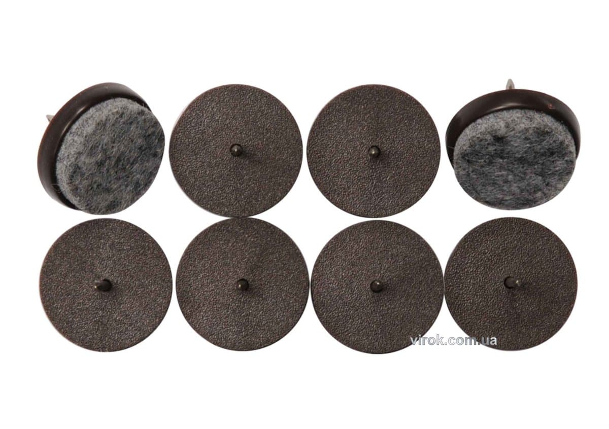 Прокладки пластикові фільцеві на цвях VOREL 30мм, набір 8шт [16/256]