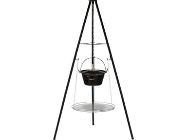 Гриль і казанок 6 л підвісні на тринозі LUND, 150х 54 см, решітка Ø= 49 см [1]