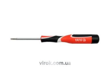 Викрутка плоска прецизійна YATO : шліц SL1.4 x 50 мм [50/400]
