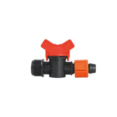 Кран для крапельної стрічки Ø16мм н/р 3/4" FLORA (5079644)