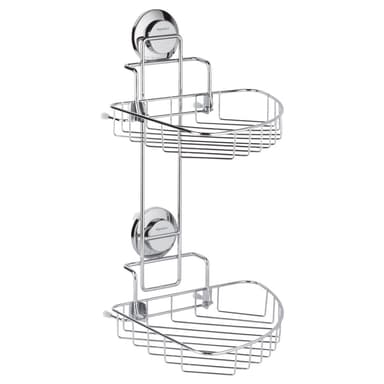 Кошик на вакуумних присосках подвійний s38 212×252×373мм AQUATICA (9783832)