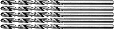 Свердло по металу PREMIUM YATO: HSS 4241, до нержав. і високолегов. сталі,литва,Ø=2.5х60мм, 5шт[100]
