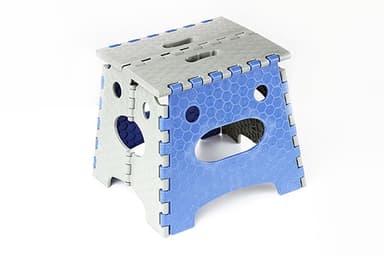 Стілець розкладний пластиковий малий 27*22*26см СИЛА