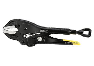 Кліщі затискні STANLEY FATMAX з фіксатором, l=180 мм