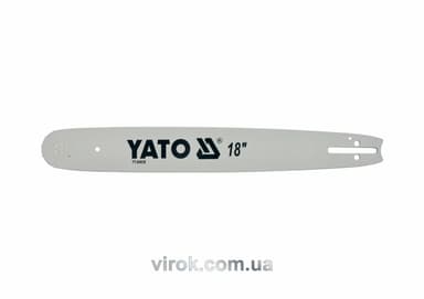 Шина для пили YATO l= 18"/ 45 см (72 ланки) Нап.Тов- 0,322" (8,2мм)для ланц--YT-84943, YT-84963 [20]