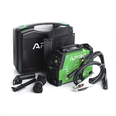 APRO Зварювальний апарат інверторний MMA-260 K 20-260 А ел 4 мм 2,5+1.5 м кейс