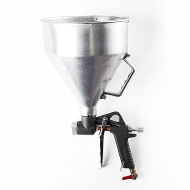 APRO Пневмопістолет для штукатурки, у/б металевий, три форсунки Ø 4,6,8 мм, 6000 мл