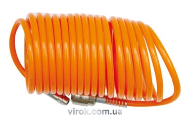 Шланг пневматичний VOREL Ø= 6х8 мм, l= 10 м з швидкознімним з'єднанням [25]