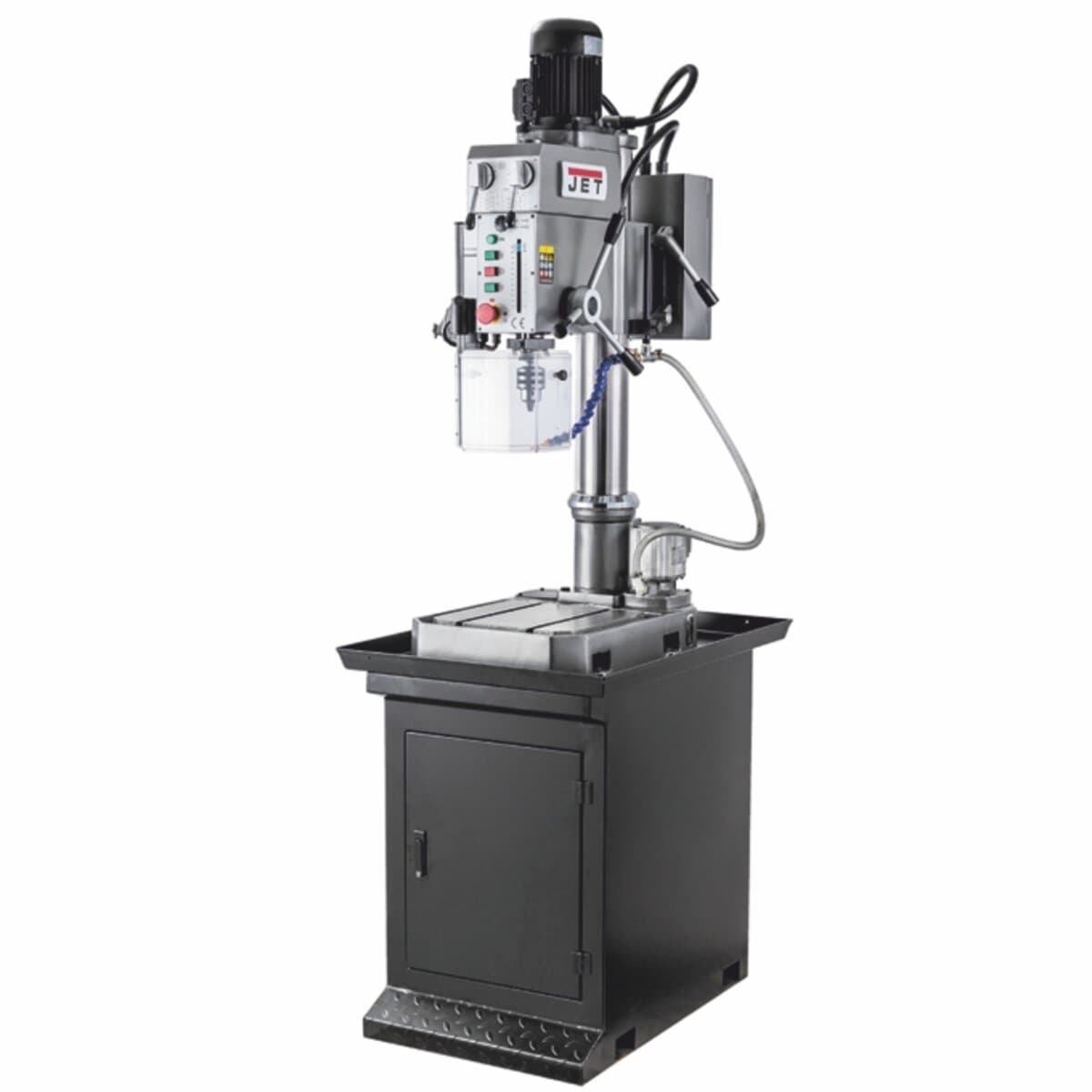 Свердлильний верстат з редуктором JET GHD-25 : 400В (0,75)кВт. МК3. MAX Ø≤30 мм; 6 шв.
