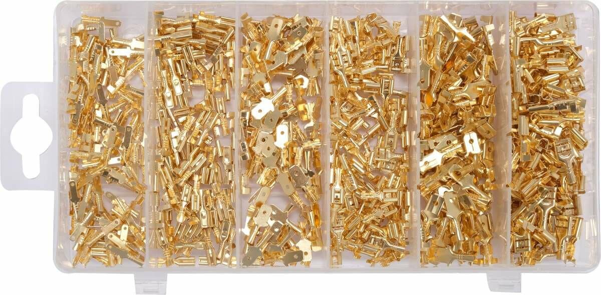 Клеми контактні до електропровідників YATO, 2 види; 600 шт. [24]