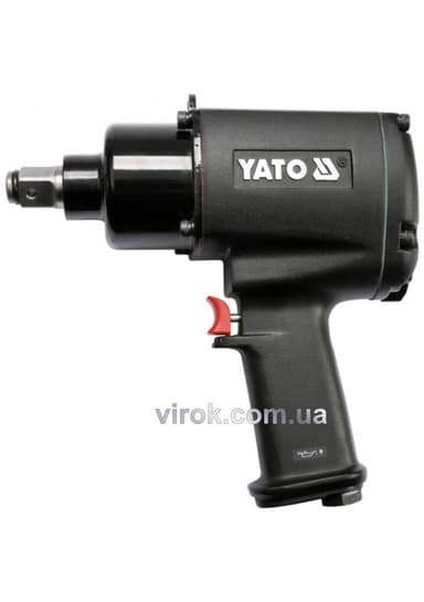 Гайковерт ударний пневматичний YATO : квадрат 3/4", F=1300 Nm [4]