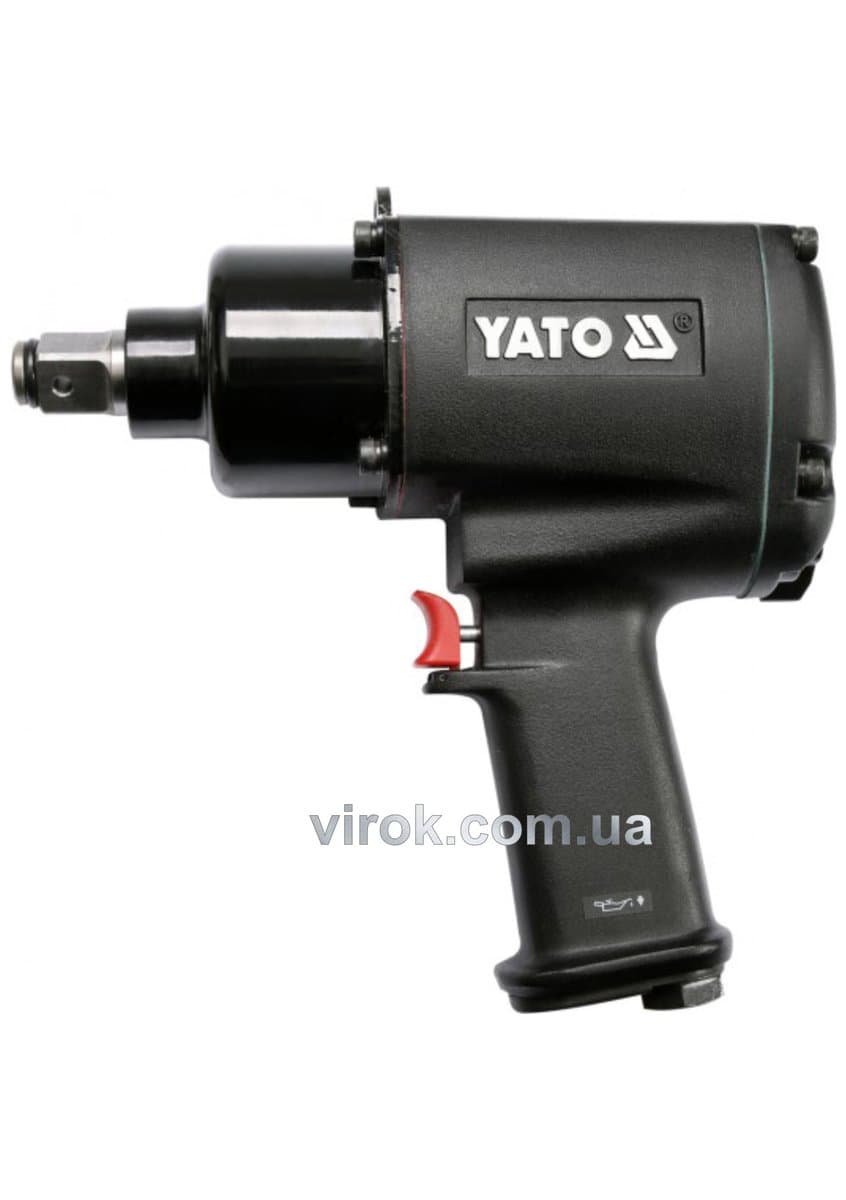 Гайковерт ударний пневматичний YATO : квадрат 3/4", F=1300 Nm [4]