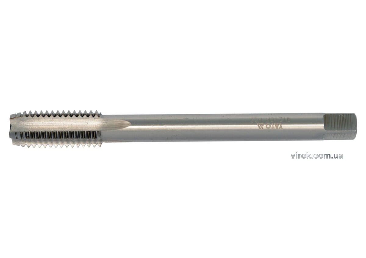 Мітчик YATO: М12 х 1,75 мм, HSS М2, l= 110 мм [25/100]